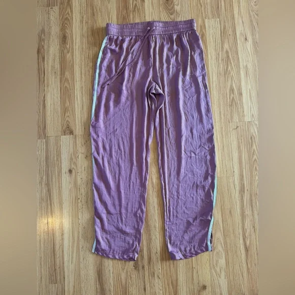 American Eagle Outfitters Satin Pajama Pants - size L - Picture 1 of 7